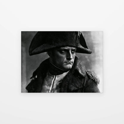 Visuel du tableau napoléon au bicorne noir et blanc présenté seul sur fond blanc, aperçu de l’œuvre imprimée