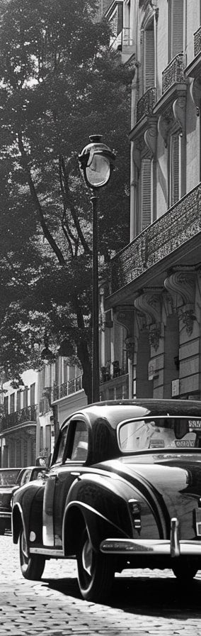 vintage design noir et blanc collection